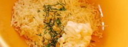 тарталетки с копченой рыбой. Шаг 2