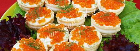 тарталетки с красной икрой. Шаг 7