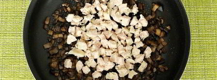 тарталетки с курицей и грибами. Шаг 10