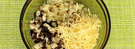 тарталетки с курицей и грибами. Шаг 11