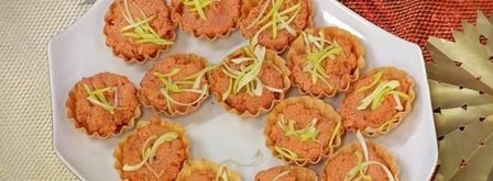 тарталетки с муссом из жареной курицы. Шаг 2