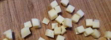 тарталетки с начинкой из курицы с ананасом. Шаг 3