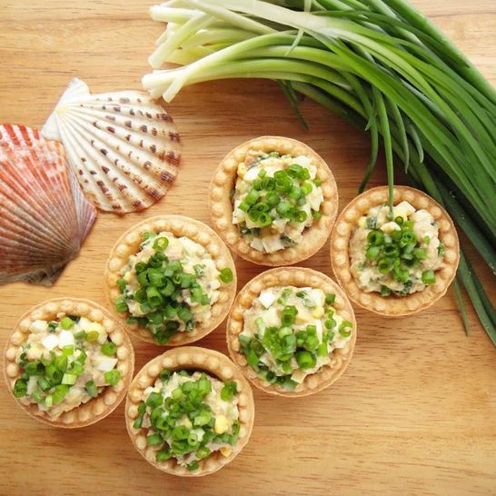 Рецепт тарталеток с начинкой из печени трески