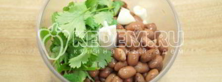 тарталетки с паштетом из фасоли. Шаг 4