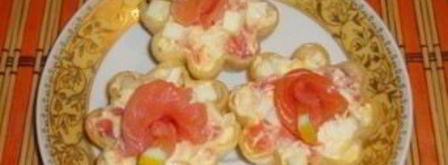 тарталетки с семгой. Шаг 4