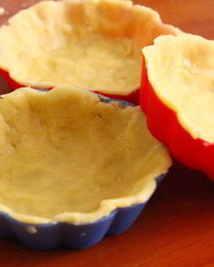 Тарталетки с шоколадным кремом