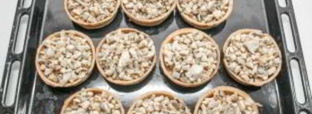 тарталетки с сыром и грибами. Шаг 5