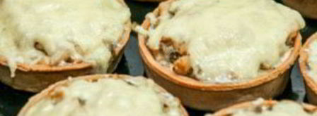 тарталетки с сыром и грибами. Шаг 7