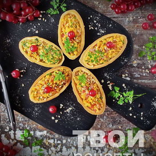 Рецепт тарталеток с сыром