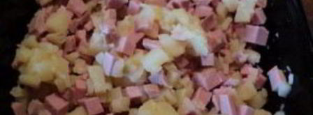 тарталетки с ветчиной и сыром. Шаг 3