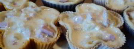 тарталетки с ветчиной и сыром. Шаг 8