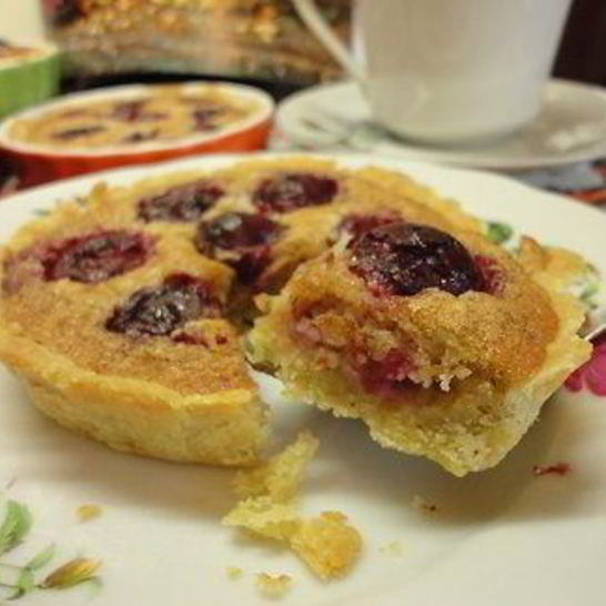 Рецепт тарталеток с вишней