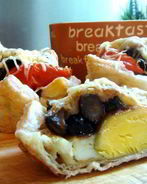 Тарталетки с яйцом к завтраку