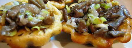 тарталетки сырные с грибами. Шаг 10