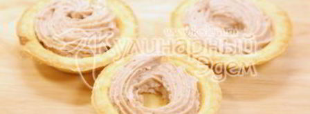 тарталетки яичные тортики. Шаг 4