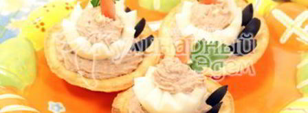 тарталетки яичные тортики. Шаг 6