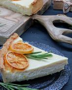 Лимонный тарт с розмарином