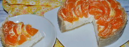 мандариновый тарт. Шаг 7