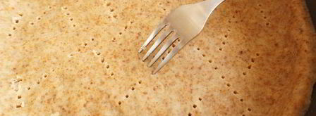 миндальный тарт с грейпфрутовым кремом, белым шоколадом и маскарпоне. Шаг 16