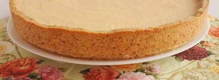 миндальный тарт с грейпфрутовым кремом, белым шоколадом и маскарпоне. Шаг 19