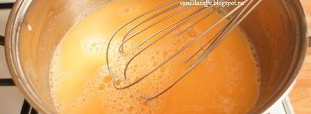 миндальный тарт с грейпфрутовым кремом, белым шоколадом и маскарпоне. Шаг 4