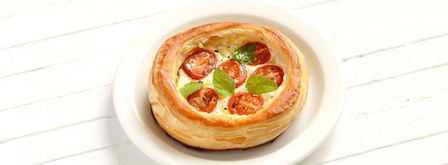 мини тарты с фетой и черри. Шаг 9