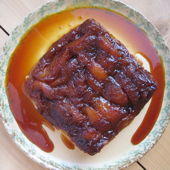 Рецепт нектаринового тарта татен