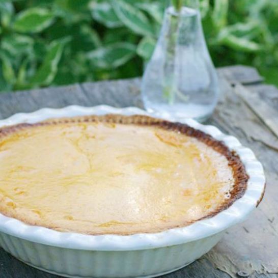 Рецепт нежного тыквенного тарта