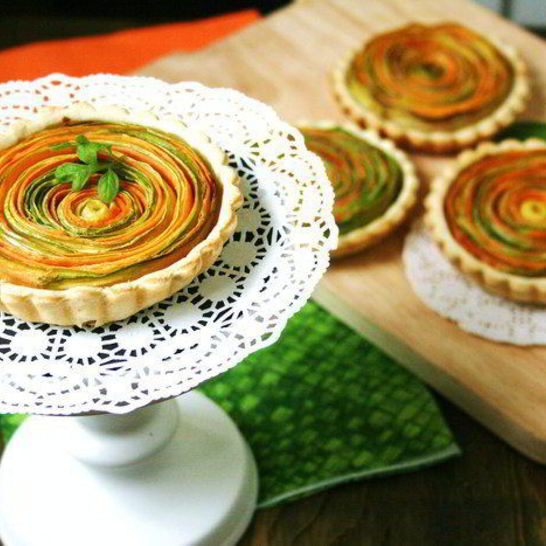 Рецепт овощного тарта