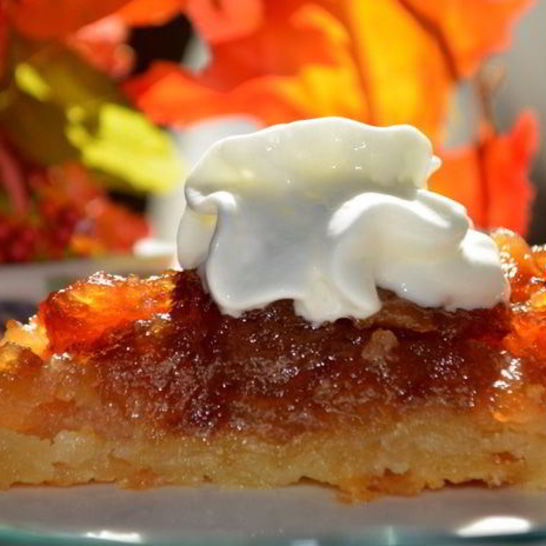 Рецепт перевернутого яблочного тарта