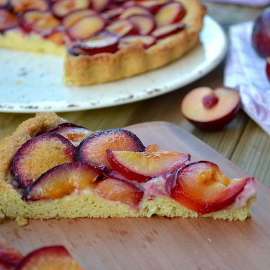 Рецепт сливового тарта