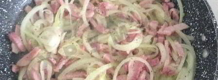 тарт фламбе с беконом. Шаг 6