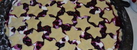 тарт с черникой звездное небо. Шаг 8