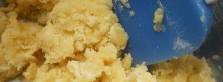 тарт с ежевикой, ревенем и руколой. Шаг 2