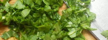 тарт с ежевикой, ревенем и руколой. Шаг 6