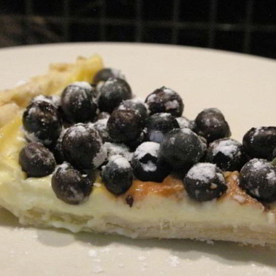 Рецепт тарта с голубикой