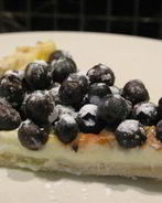 Тарт с голубикой