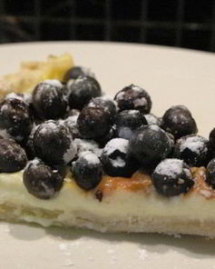 Тарт с голубикой