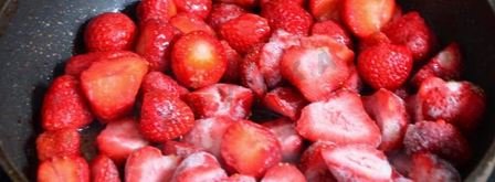 тарт с карамелизированной клубникой. Шаг 3