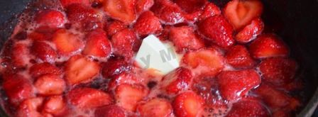 тарт с карамелизированной клубникой. Шаг 4