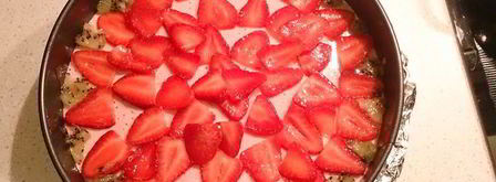 тарт с клубничным муссом и желе. Шаг 13