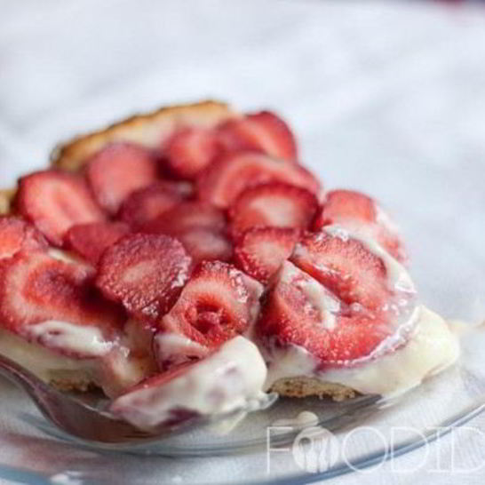 Рецепт тарта с клубникой