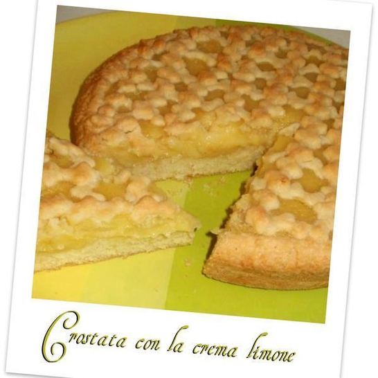 Рецепт тарта с лимонным кремом