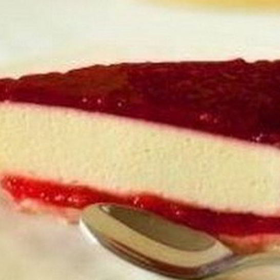 Рецепт тарта с лимонным муссом и ягодным желе