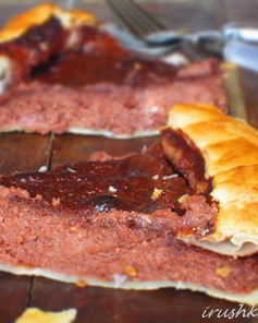 Тарт с маскарпоне и грецкими орехами