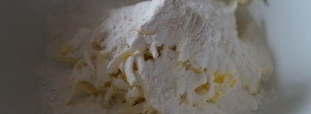 тарт с маскарпоне и персиками. Шаг 2