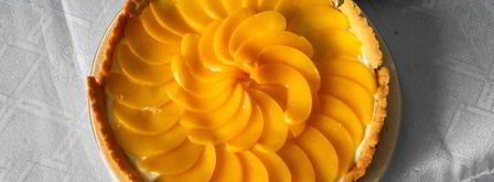 тарт с маскарпоне и персиками. Шаг 9