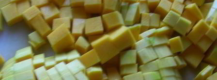 тарт с пряной тыквой, медом и карамелизированным миндалем. Шаг 3