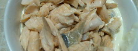 тарт с рыбой и творожным сыром. Шаг 11