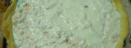 тарт с рыбой и творожным сыром. Шаг 15